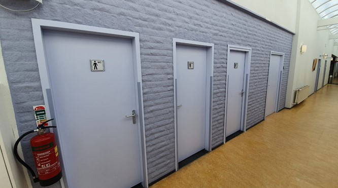 Verbouwing toiletgroep Zorggroep Almere
